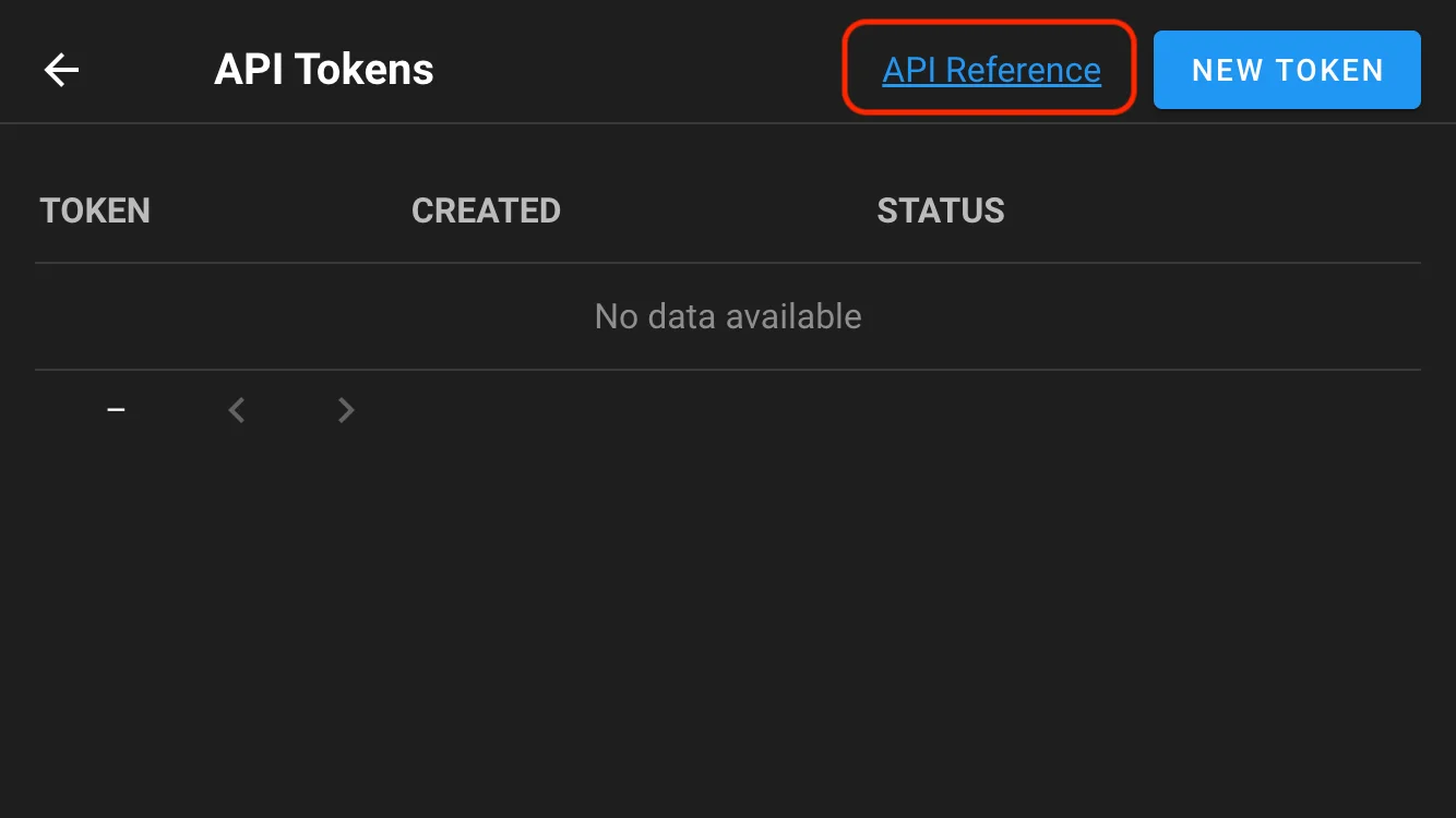 Built-in Swagger documentation