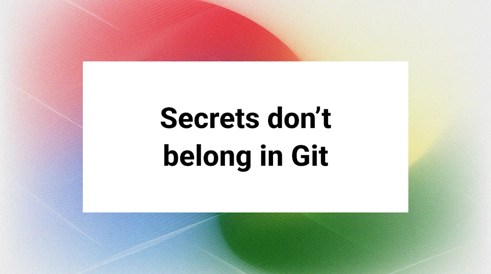 Snippet for why-storing-secrets-in-git-is-risky