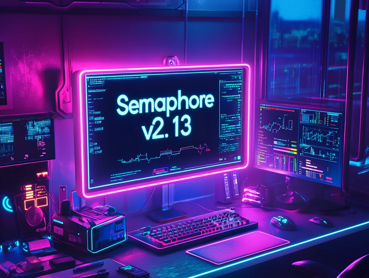 Json Runner バージョン用バイナリ設定ツール 2.13 - Semaphore UI